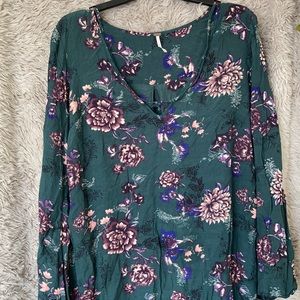 free people floral tunic dress